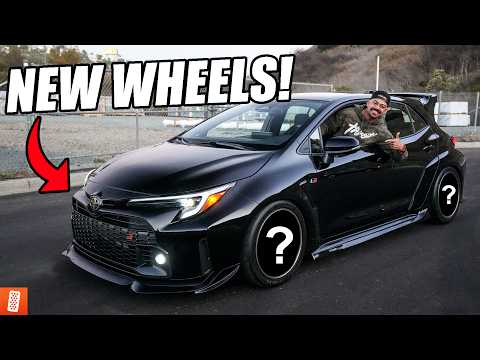 Building a 2023 Toyota GR Corolla - Part 1 (Wheels, Tires, and Suspension)