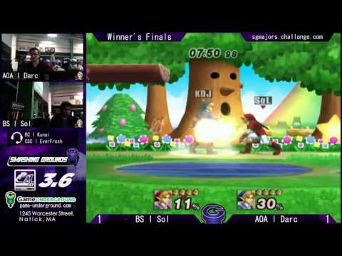 Don't Count Out Doug! Project M Singles WF: AOA | Darc (Link) vs BS | Sol (Link)