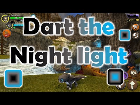 Dart the Night light - School of dragons