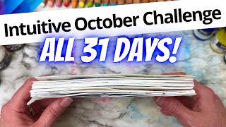 🎨 31 DAY INTUITIVE ART CHALLENGE RESULTS 🎉
