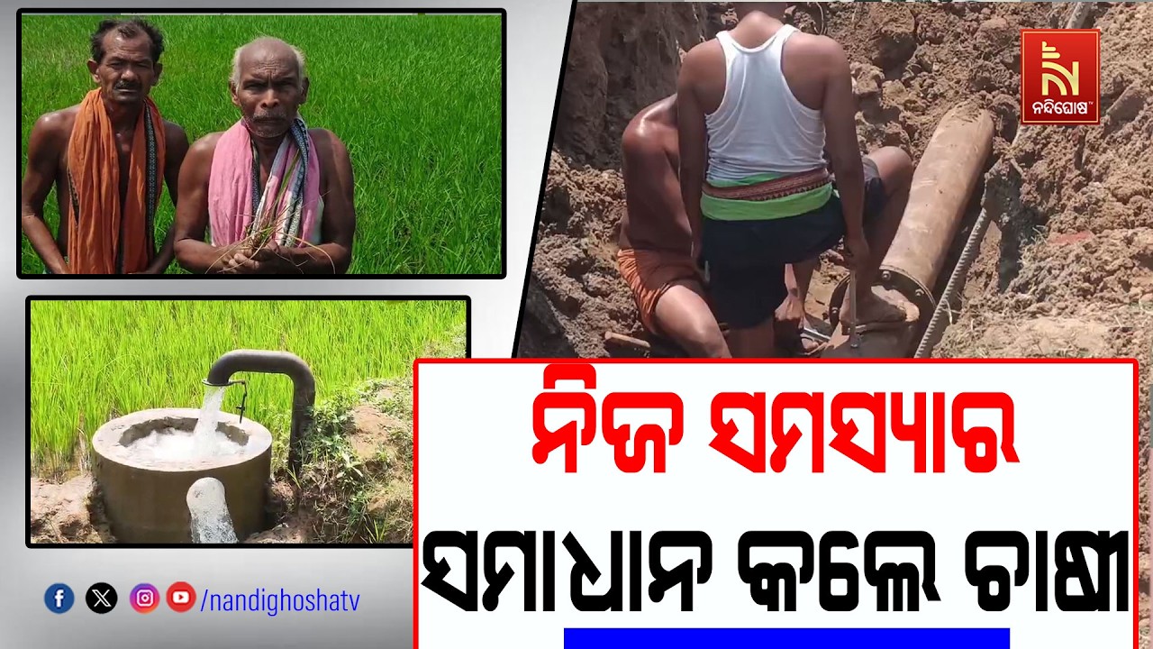 ଉଜୁଡି ଯାଉଥିଲା ଚାଷ । ଗୁହାରି ଶୁଣିଲାନି ପ୍ରଶାସନ । ନିଜ ସମ?