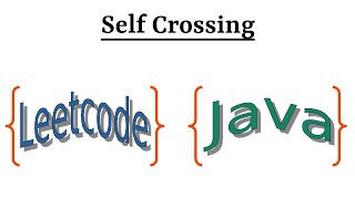 YouTube video 'Leetcode Question 335 "Self Crossing" in Java'