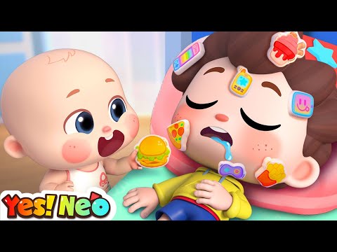 Neo Has Sticker Pox | Learn Good Habits for Kids | Nursery Rhyme & Kids Songs | Yes! Neo