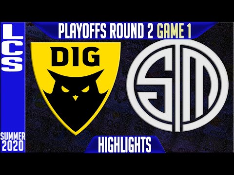 DIG vs TSM Highlights Game 1 | LCS Playoffs Summer 2020 Round 2 | Dignitas vs Team Solomid