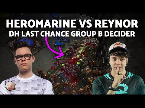 HEROMARINE vs REYNOR: the Deciding Match! | DreamHack Last Chance Group B (Bo3 ZvT ) - StarCraft 2