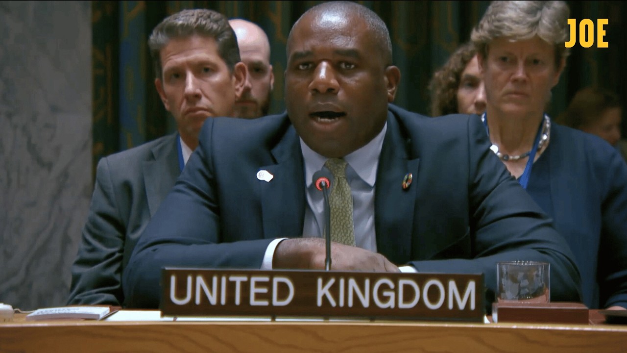 David Lammy calls Russia a "mafia state" in unbelievable speech at the UN