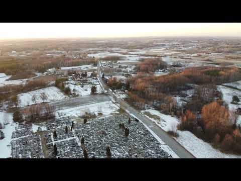 Siedliszcze z lotu ptaka 13.02.2022