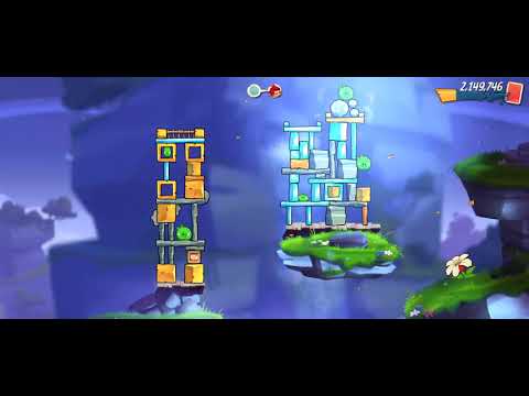 Let's Play - Angry Birds 2, Level 14, Cobalt Plateaus - Feathery Hills