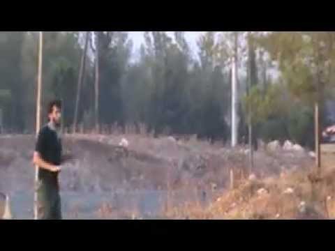 لواء شهداء الأتارب بقيادة الملازم اول مرشد الخالد يقومون برصد أوتستراد دمشق - حلب لاستهداف التعزيزات القادمة باتجاه مدينة حلب