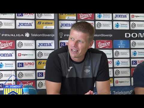 Novinarska konferenca: Andrej Razdrh novi trener Domžal