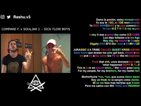 THE SICK FLOW BOYS  - COMPARE FLOW x SOULJAH JEROME  - Rimas x Métrica x Skills