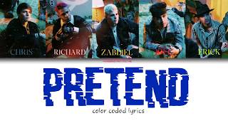 CNCO - Pretend (Color Coded Lyrics)