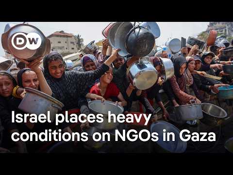 Aid groups: New Israeli restrictions 'weaponize' and 'block' aid deliveries to Gaza | DW News