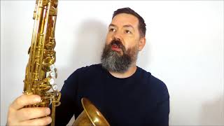 Video thumbnail for YANAGISAWA T-WO20 Unlacquered Bronze tenor sax review by CURLY WOODWIND