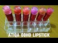 ○atiqa odho lipstick review○ #pakistan