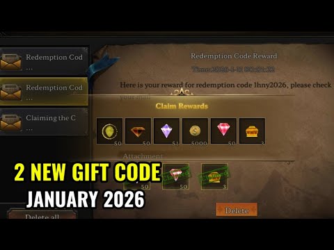 MU NEW DAWN | 2 NEW GIFT CODES FOR JANUARY 2026