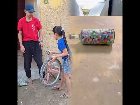 نصلح بايسكل جمانة بأحسن طريقة 😂😂 #shorts #اكسبلور