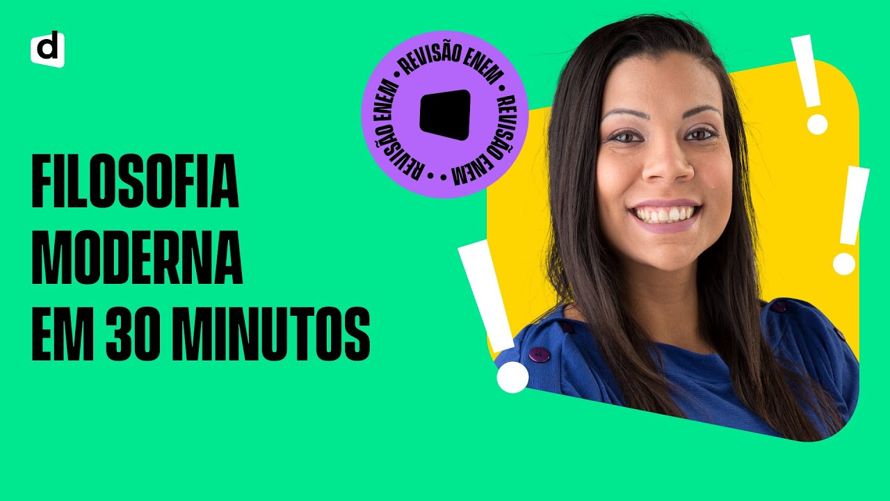 #REVISÃOENEM | FILOSOFIA MODERNA em 30 minutos