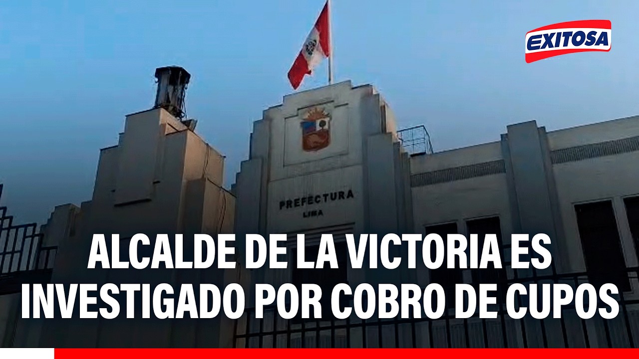 🔴🔵 Allanan casa del alcalde de La Victoria: Rubén Cano es investigado por cobro de cupos en Gamarra