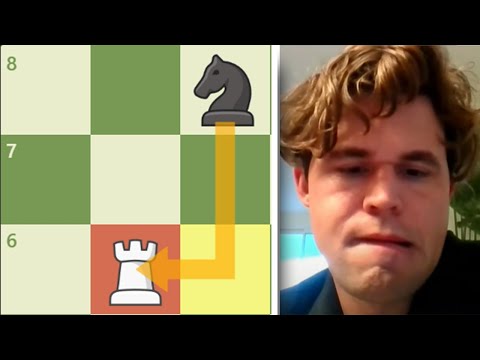 Magnus Carlsen SACRIFICES His ROOK TWICE in the Winner's FINAL | Magnus Carlsen vs Denis Lazavik