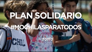 TOTTO Plan Solidario Vuelta A Clase 2020 anuncio