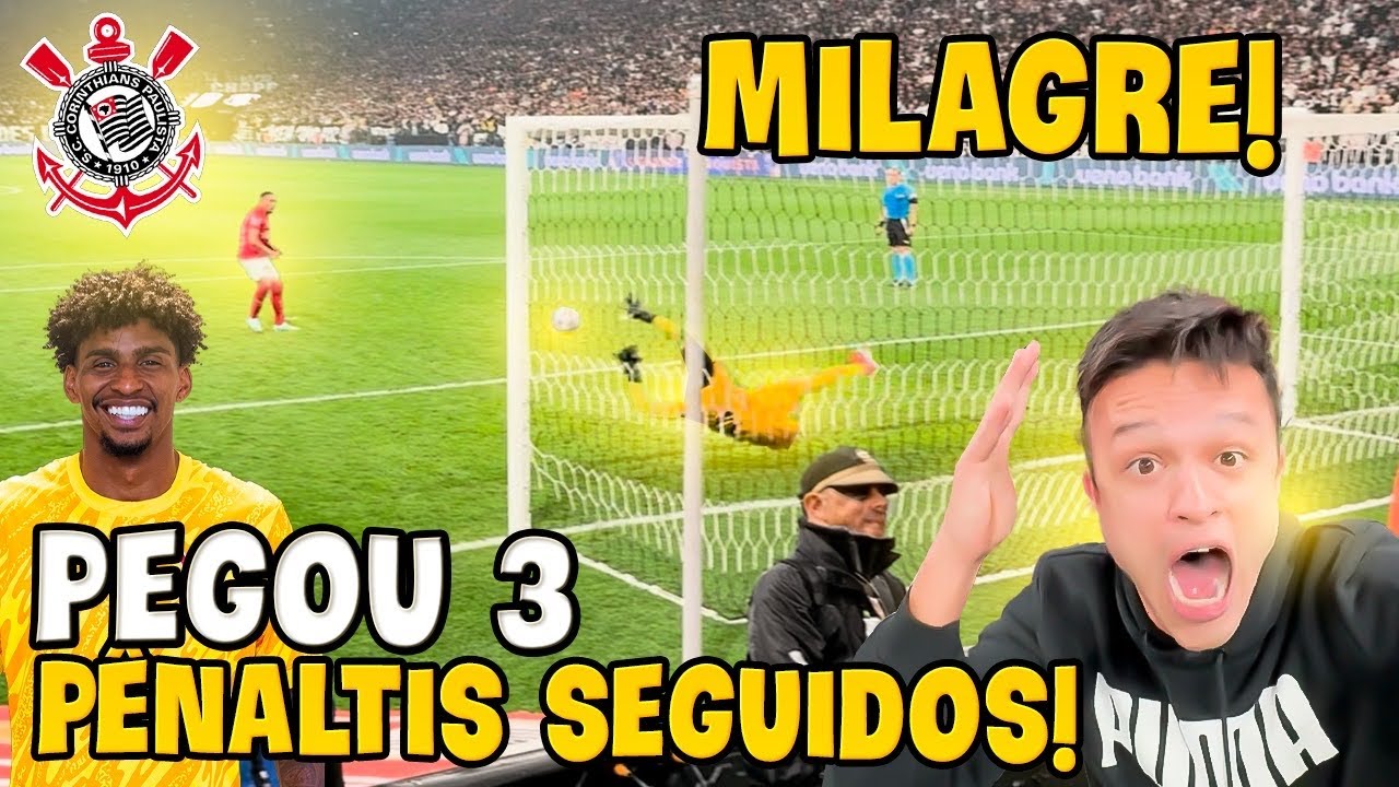 A CLASSIFICAÇÃO MAIS EMOCIONANTE DA HISTÓRIA DO CORINTHIANS! HUGO PEGOU 3 PÊNALTIS SEGUIDOS!!