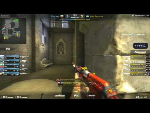 Outlaws.GG CeRq - 3 kills (2 AWP, TEC9) on the Long A defense #CSGO #Stream #HLTV #Esports