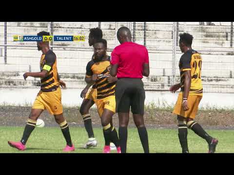 MTN FA CUP: ASHANTI GOLD VS KINTAMPO TOP TALENT - FRANK AKOTO OF ASHGOLD SCORES  A FANTASTIC HEADER