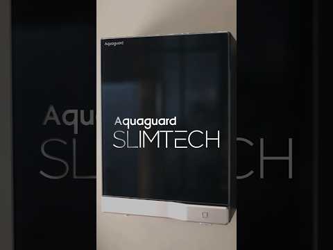 Aquaguard Slim Tech UV storage waterpurifier. #aquaguardwaterpurifier #trendingshorts #viralshort