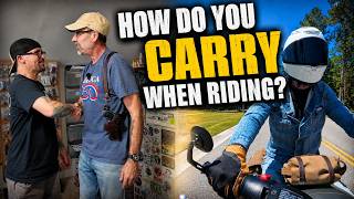 The BEST way to carry on a motorcycle?