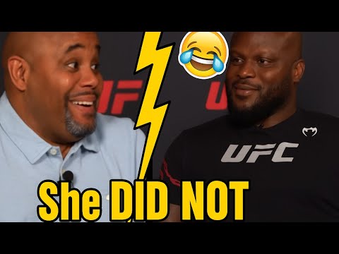 Daniel Cormier & Derrick Lewis’s together are COMEDY Gold 😂