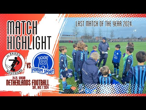 【Dec 7, 2024】Forum Sport JO11-2 Match highlight (vs RKDEO JO11-1 )
