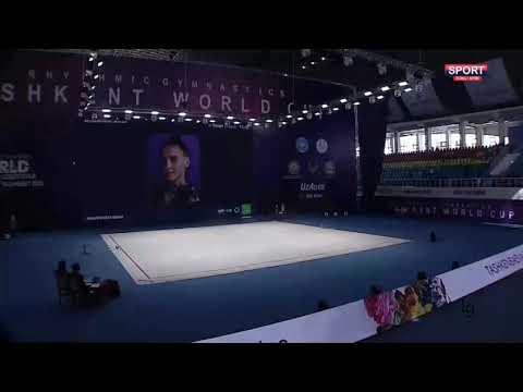 Sabina Tashkenbaeva Hoop AA Qualifications World Cup Tashkent 2021