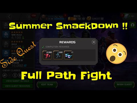Mcoc Summer Smackdown Alpha week 1! Full path fight!
