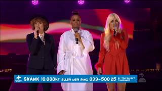 Seinabo Sey, Maja Francis och Amanda Bergman – Last days of dancing (Live @ Globen 2015)