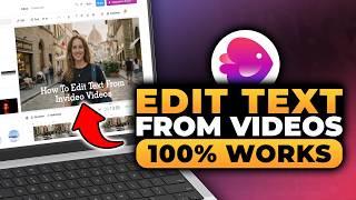 How To Edit Text From Invideo Videos (FAST & EASY) | 100% WORKS | NO Yapping, To The Point!