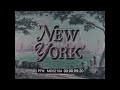 NEW YORK, NEW YORK 1950s NEW YORK CITY & STATE TRAVELOGUE  MD52104