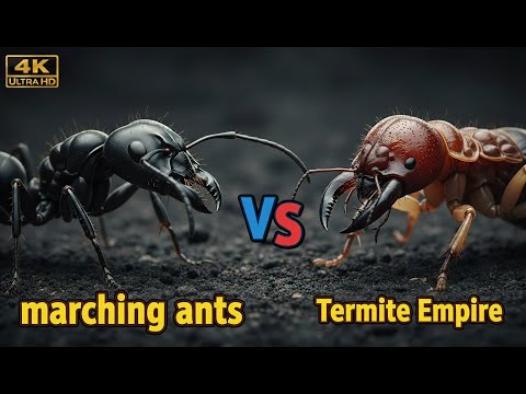 Ant Empire vs. Termite Kingdom – A Battle Without Exit