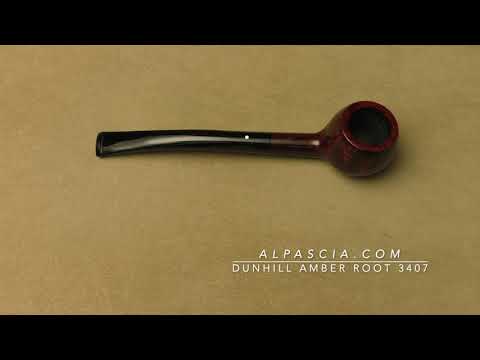 Dunhill Amber Root 3407 - pipe D869