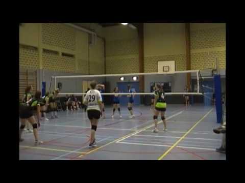 Sterko Damen Volleyball, v. Mitters Wespelaar game 3