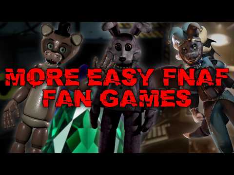 Playing MORE of the EASIEST FNaF Fan Games