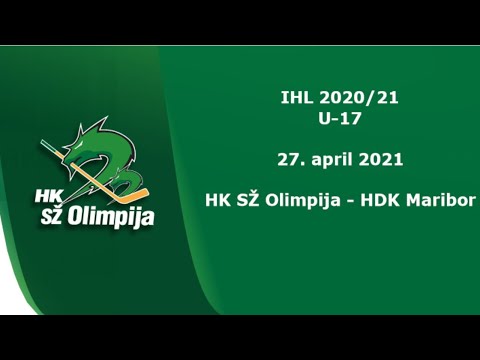 U-17 DP 27.4.2021, HK SŽ Olimpija - HDK Maribor