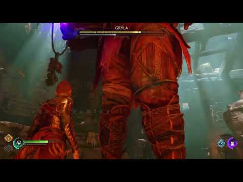 GOD OF WAR RAGNAROK PS5 Walkthrough Gameplay Part 28 - GRYLA BOSS (FULL GAME)