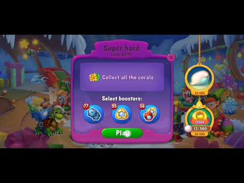 Fishdom 6570 Super Hard Level - NO 💣🧨💥