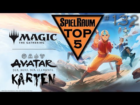 SpielRaum Top 5 - Avatar: Der Herr der Elemente Karten [Deutsch]