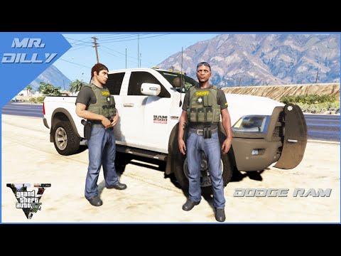 SANDY SHORES | DODGE RAM | LSPDFR GTA 5 MOD |