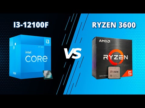 Intel Core i3 12100f VS Ryzen 5 3600 | i3 12100f Review