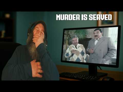 American Reacts to The Two Ronnies Murder is Served
