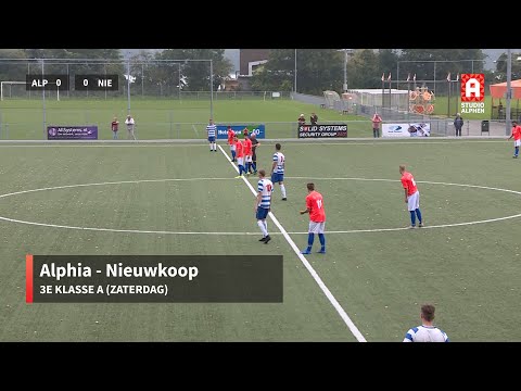 Samenvatting Alphia - Nieuwkoop (zaterdag 25 september)