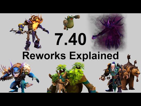 Dota 7.40: Hero Reworks Explained